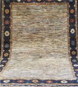 Gabbeh, Persien, hellgrundig mit polychromem Streifendekor, 300x205 cm
