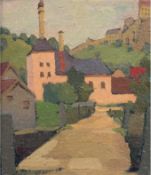 Zank, Hans (1889 Berlin-1967 Falkensee) und Gericke, Willi (1895 Spandau-1970 Falkensee) "Dorf in B