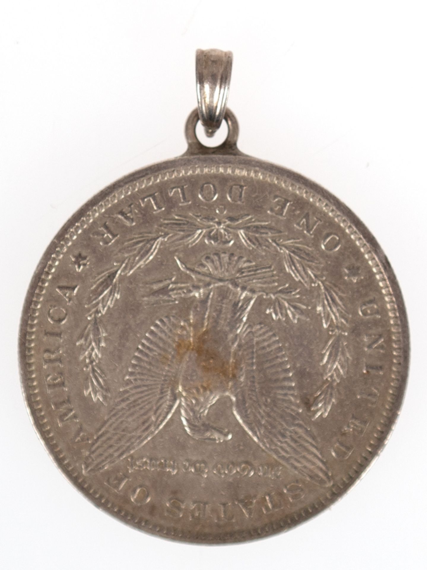 Münzanhänger, Silber, USA, One Dollar, 1885 - Bild 2 aus 2