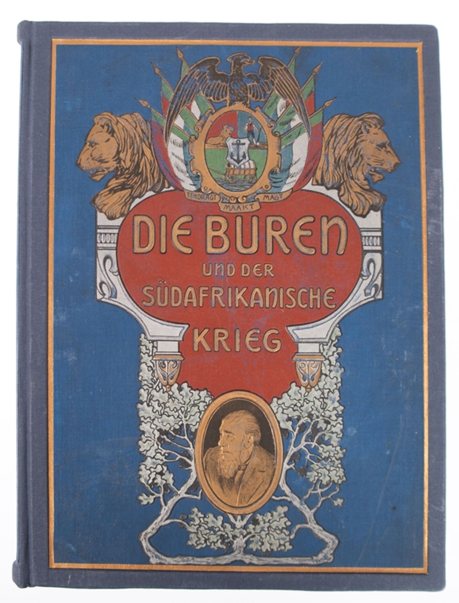 Buch "Der Südafrikanische Krieg", herausgegeben Joseph Kürschner, dabei Karte des Südafrikanischen  - Bild 2 aus 2