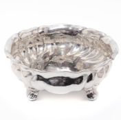 Große Schale. Silber