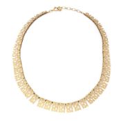 Kette. 8 K GG, Marke (333)