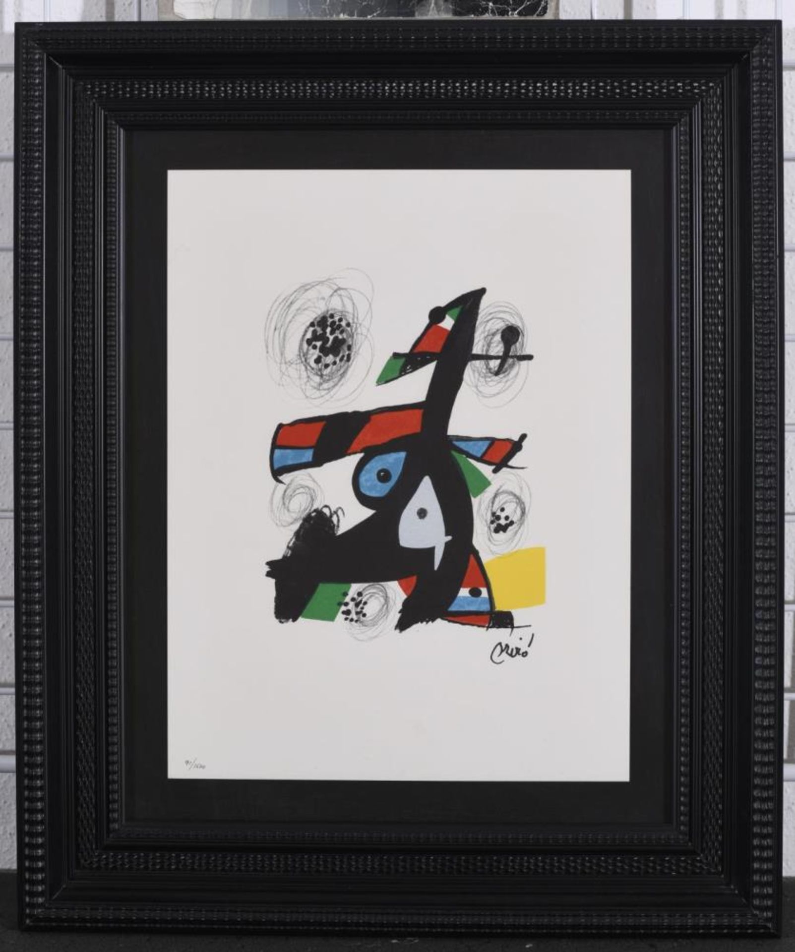 MIRÓ, JOAN. Aus: "La Mélodie Acide". Ein Paar Farblithographien. - Image 3 of 3