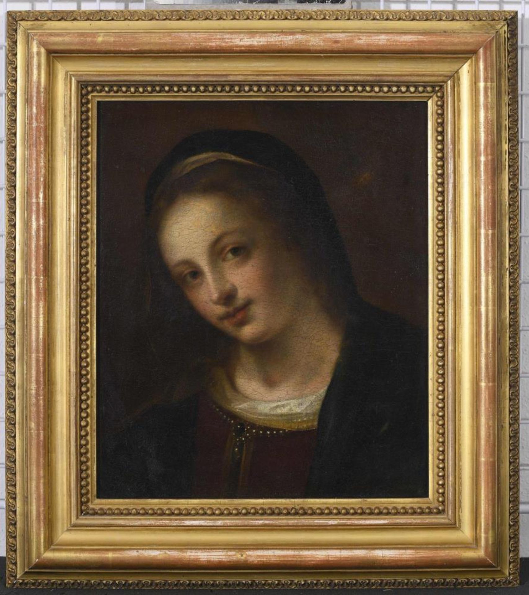 WOHL ITALIEN. Madonna. Öl auf Lwd. - Image 2 of 3