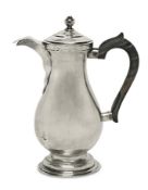 Kaffeekanne. Wien, 1783 | Silber, Holz.