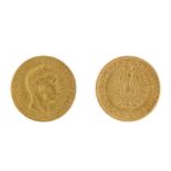 Zwei Goldmünzen. Deutsches Reich | Gold 900.