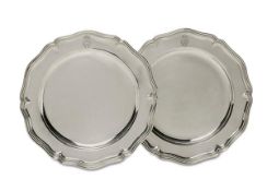 Vier Teller. Bremen, 20. Jh., Wilkens & Söhne | Silber.