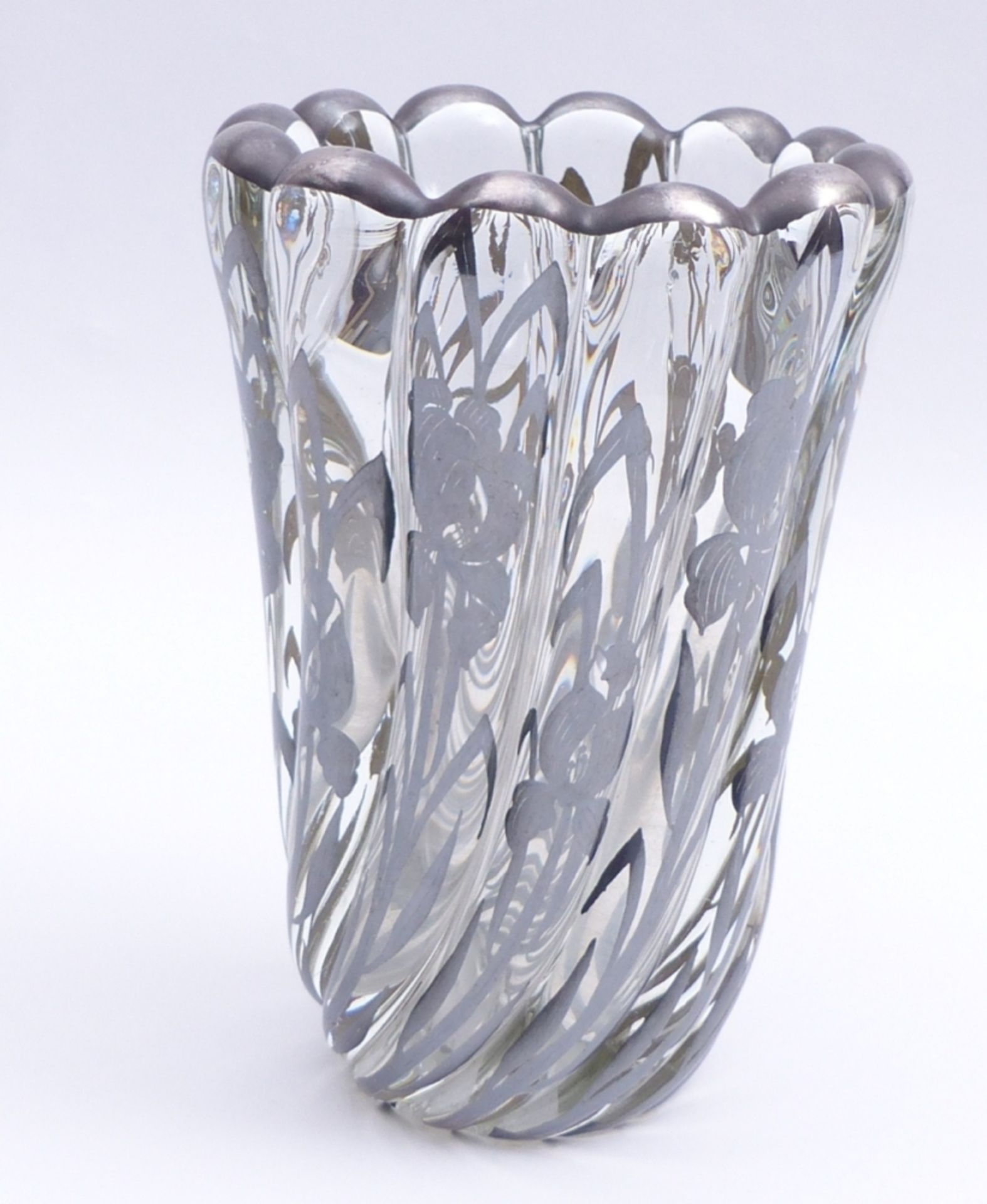 Art-Déco-Vase, Wohl Italien, A. 20. Jh. - Image 2 of 2