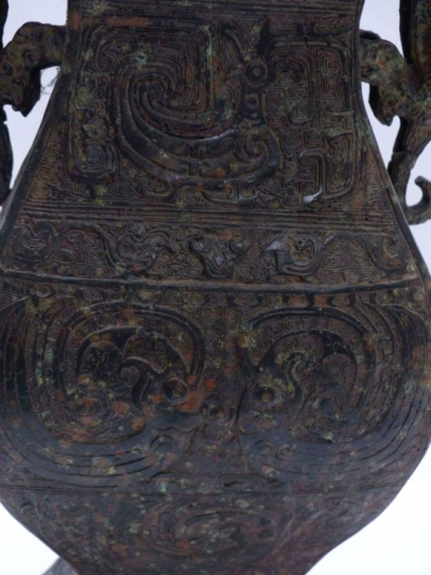 Große Vase in "Tsun"-Form China, 19. - Bild 6 aus 8