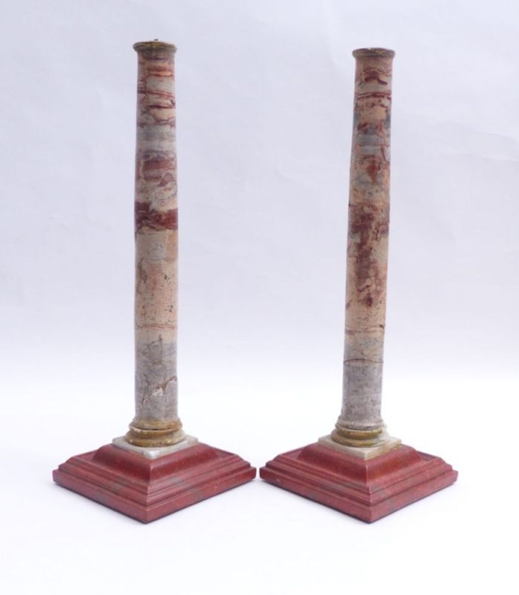 Dekoratives Säulenpaar, 19. Jh. - Bild 3 aus 3