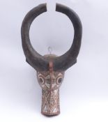 Buffalo mask of the Bwaba (Bobo-Oule)