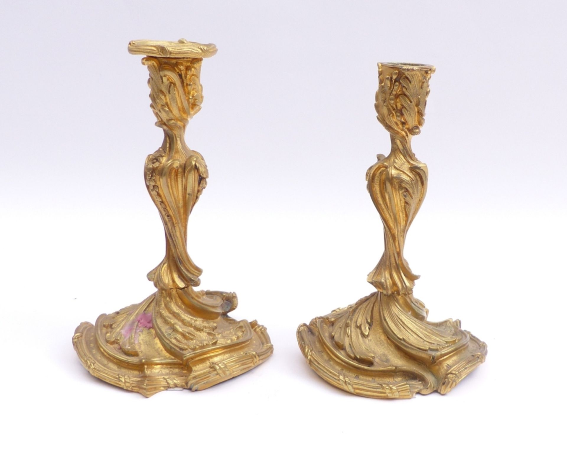 Leuchterpaar im Louis-XV-Stil - Bild 3 aus 4