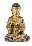 Buddha im Stil der Ming-Dynastie, China, 20. Jh.