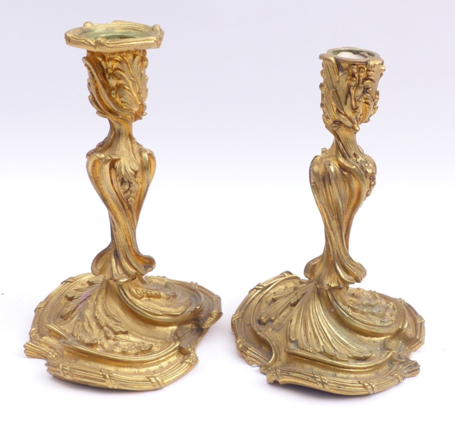 Leuchterpaar im Louis-XV-Stil - Bild 2 aus 4