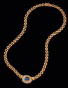 Saphir-Brillant-Collier