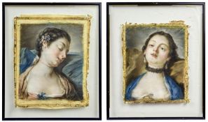 Rotari, Pietro Antonio (Attrib.): Zwei Damenbildnisse