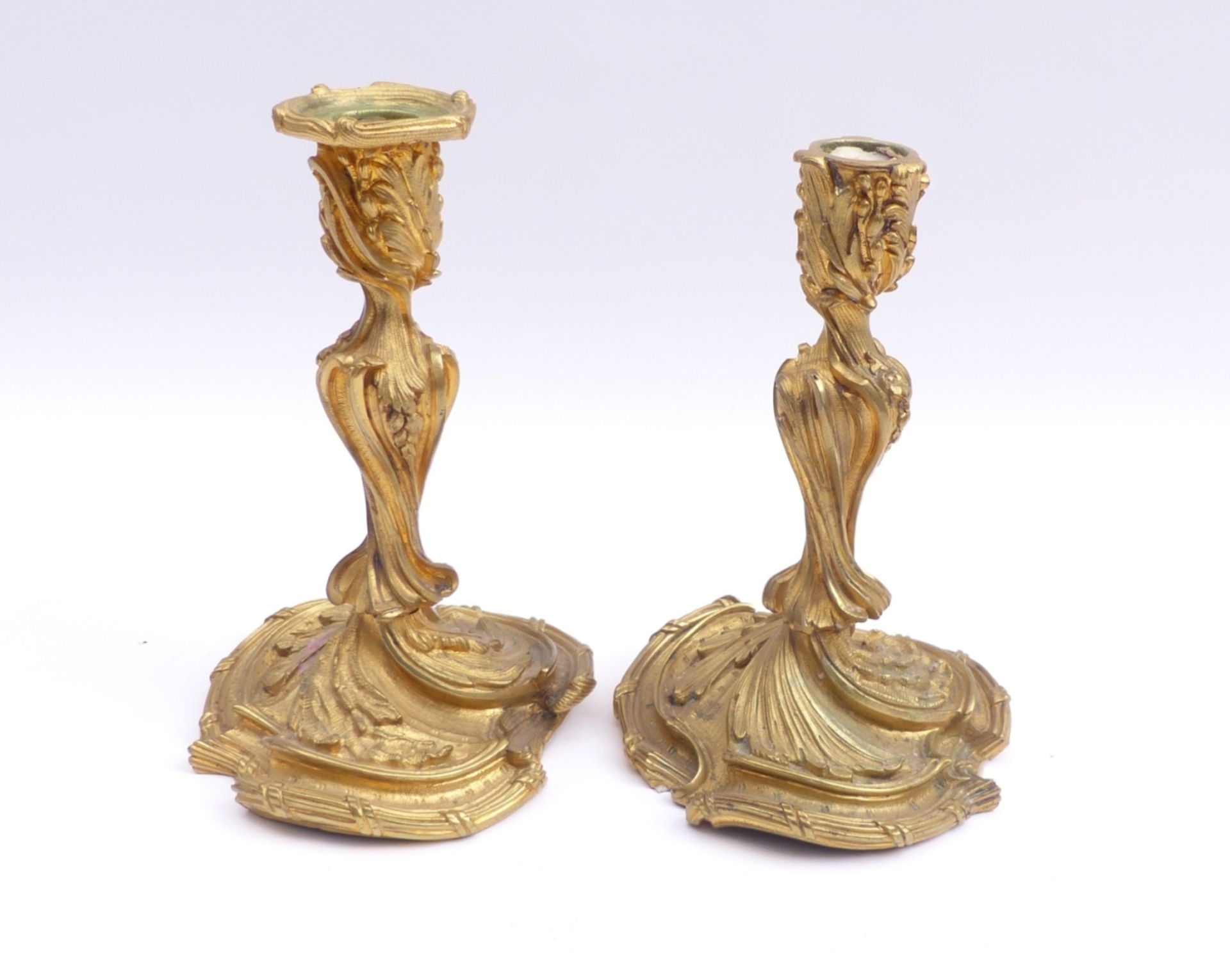 Leuchterpaar im Louis-XV-Stil