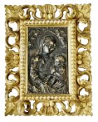 Kleines Renaissancerelief Madonna mit Kind