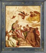 Die mystische Vermählung der heiligen Katharina, Italien, 17. Jh.