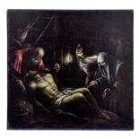 Bassano, Jacopo da Ponte - Werkstatt: Kreuzabnahme Christi