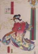 Utagawa Kunisada (Toyokuni III.), Prinzessin Asagao