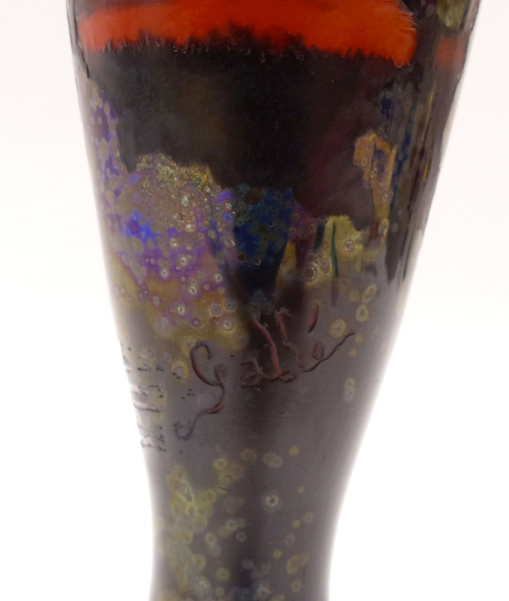 Jugendstil-Vase, Emile Gallé, Nancy - A. 20. Jh. - Image 9 of 10
