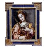 Heilige Katharina von Alexandrien, Italien, 2. H. 17. Jh.