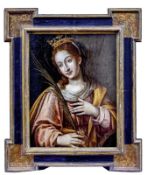 Heilige Katharina von Alexandrien, Italien, 2. H. 17. Jh.