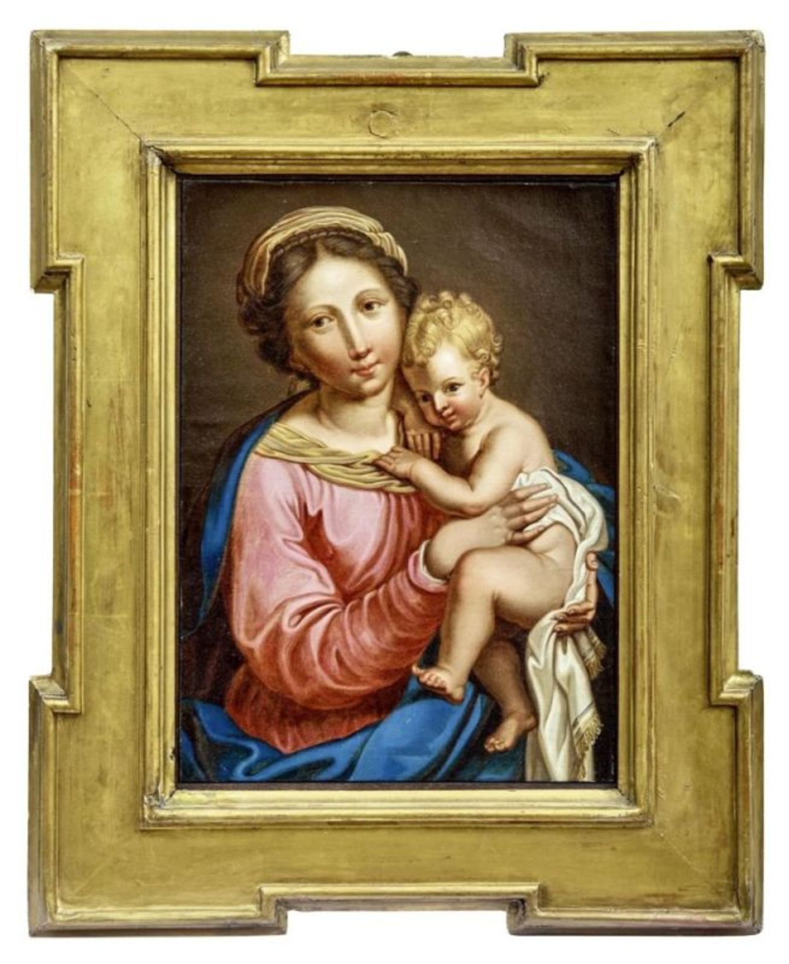 Madonna mit Kind, Venezianische Schule des späten 18. Jahrhunderts