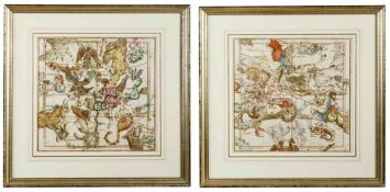Pardies, Ignace-Gaston: Zwei Himmelskarten
