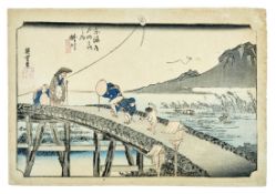 Utagawa (Ando) Hiroshige, Kakegawa