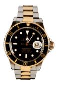 Rolex-Herrenarmbanduhr, Modell "Oyster Perpetual Submariner Date"