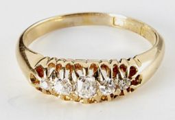 Diamant-Ring, Um 1900