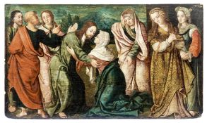 Jesus nimmt Abschied von seiner Mutter, Norditalien, 16. Jh.