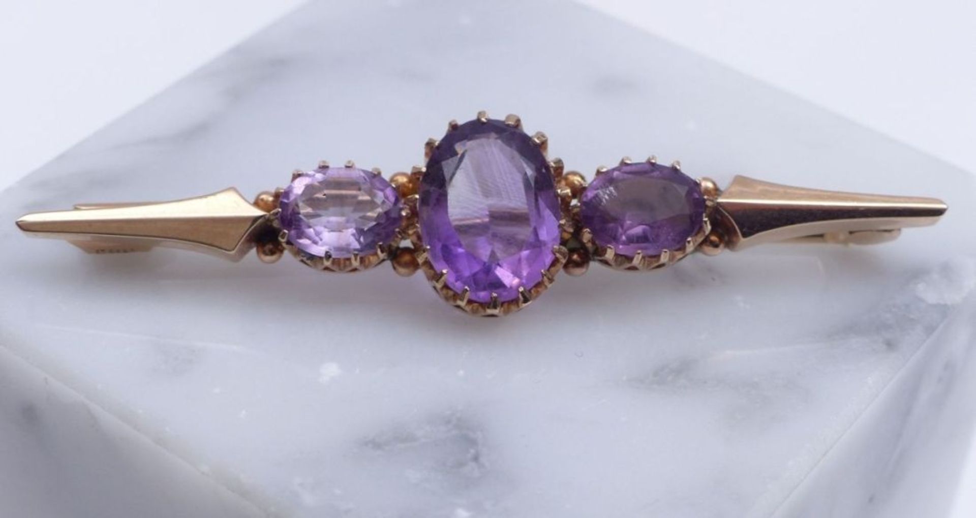 Amethyst-Stabbrosche, 1930/40er