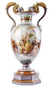 "Urbino-Vase" mit Triumph der Galatea, KPM Berlin, 19. Jh.