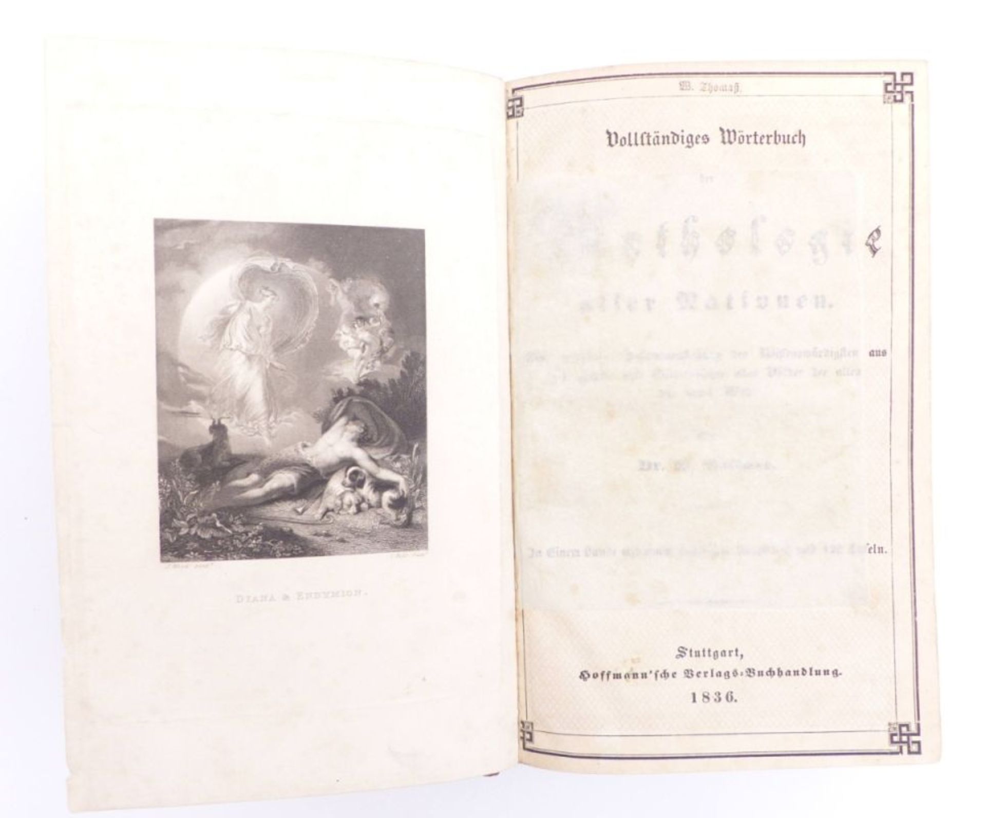 Vollmer, Wilhelm: Vollständiges Wörterbuch der Mythologie aller Nationen - Bild 2 aus 5