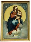 Madonna von Foligno nach Raffael, Nazarener des 19. Jh.