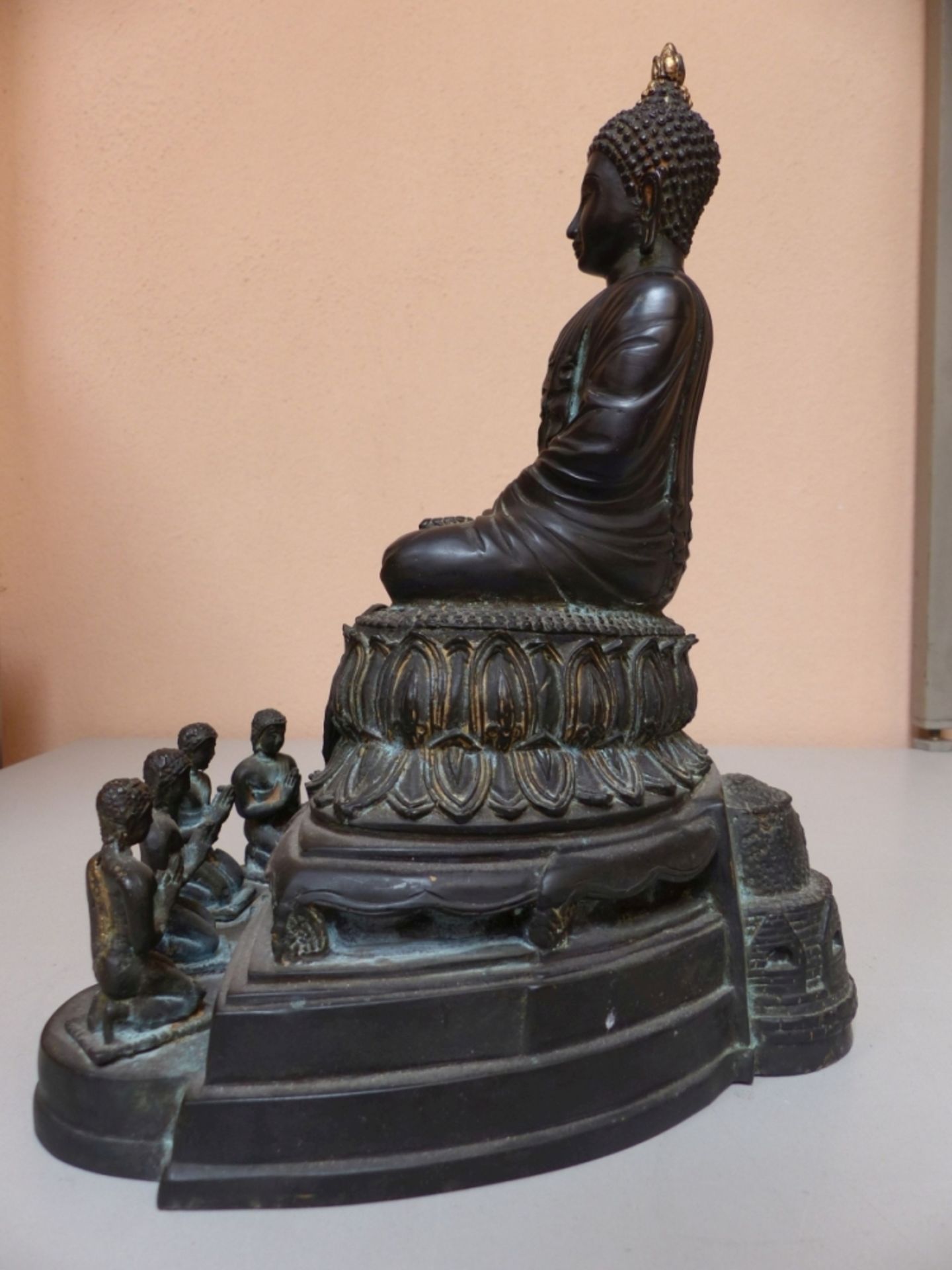 Buddha Shakyamuni, Thailand, 20. Jh. - Image 13 of 20