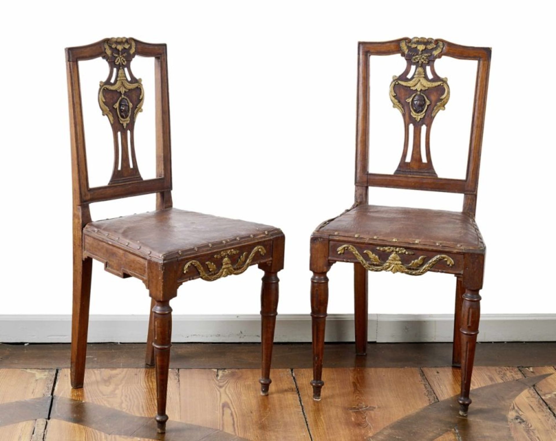 Paar Stühle, Venetien, E. 18. Jh.