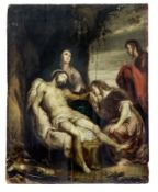 Beweinung Christi, Flämischer Meister des 17. Jahrhunderts
