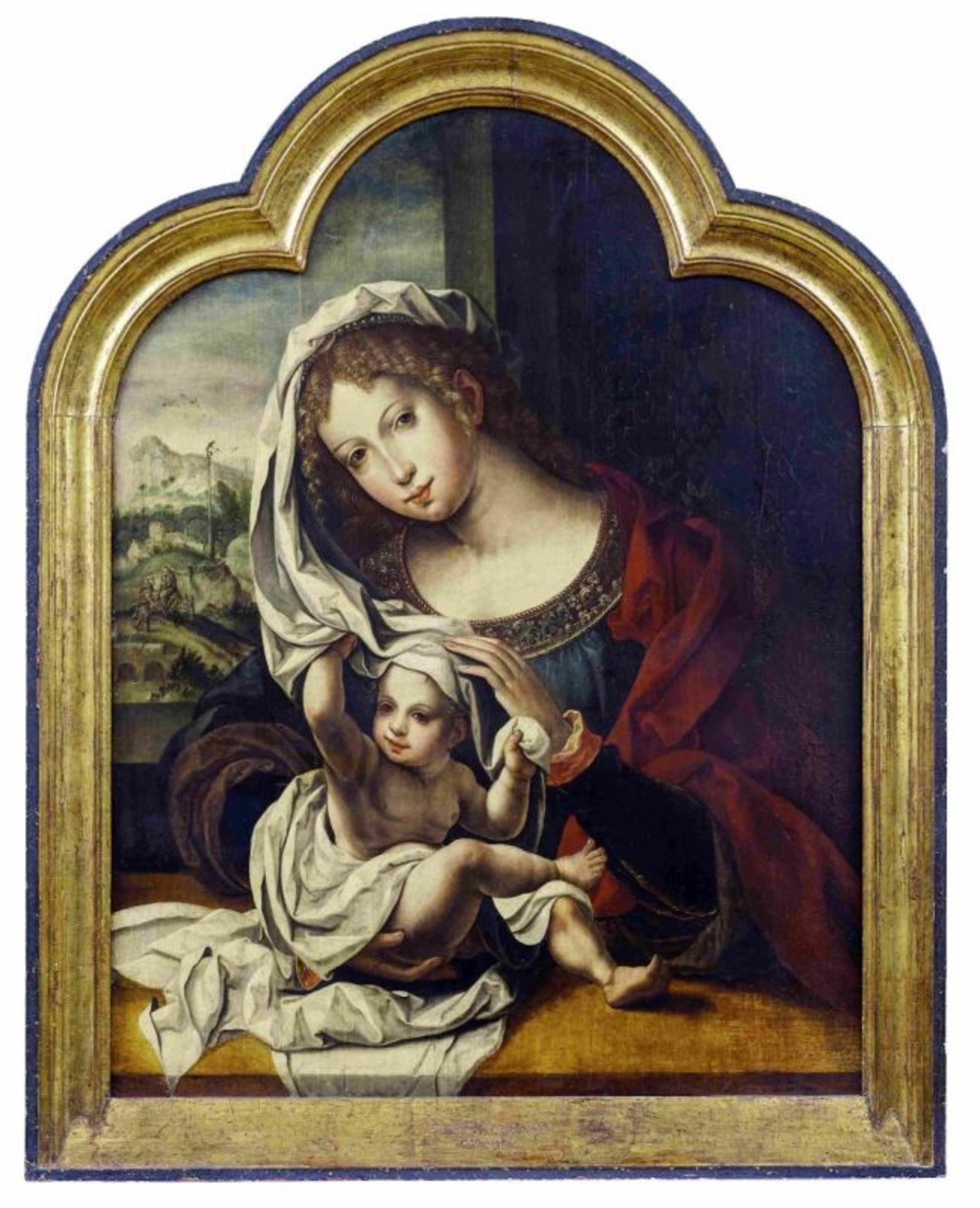 Gossaert, Jan, gen. Mabuse - Umkreis: Madonna mit Kind