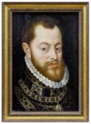 König Philipp II. von Spanien, Umkreis oder Nachfolge des spanischen Hofmalers Alonso Sanchez Coello