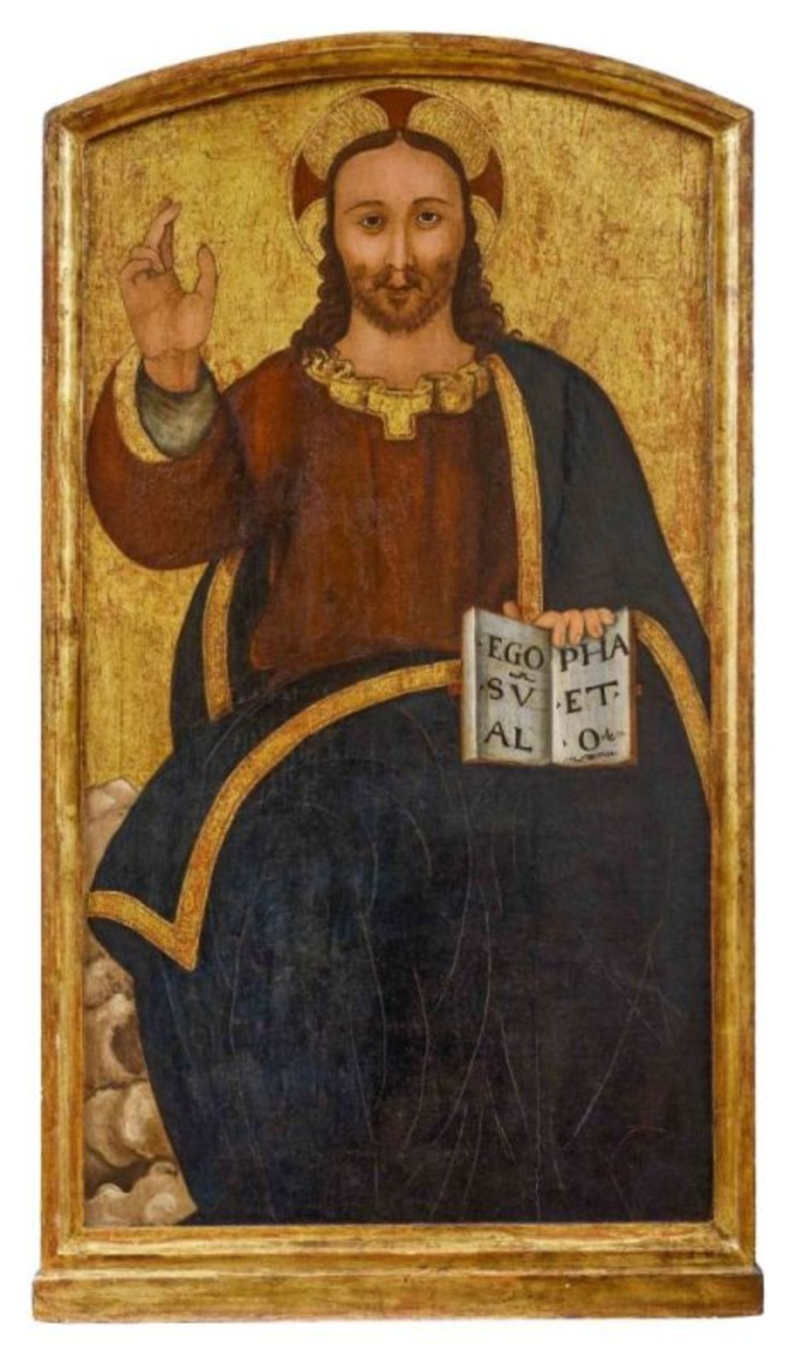 Christus als Pantokrator, Oberitalienischer Meister, E. 15. Jh.