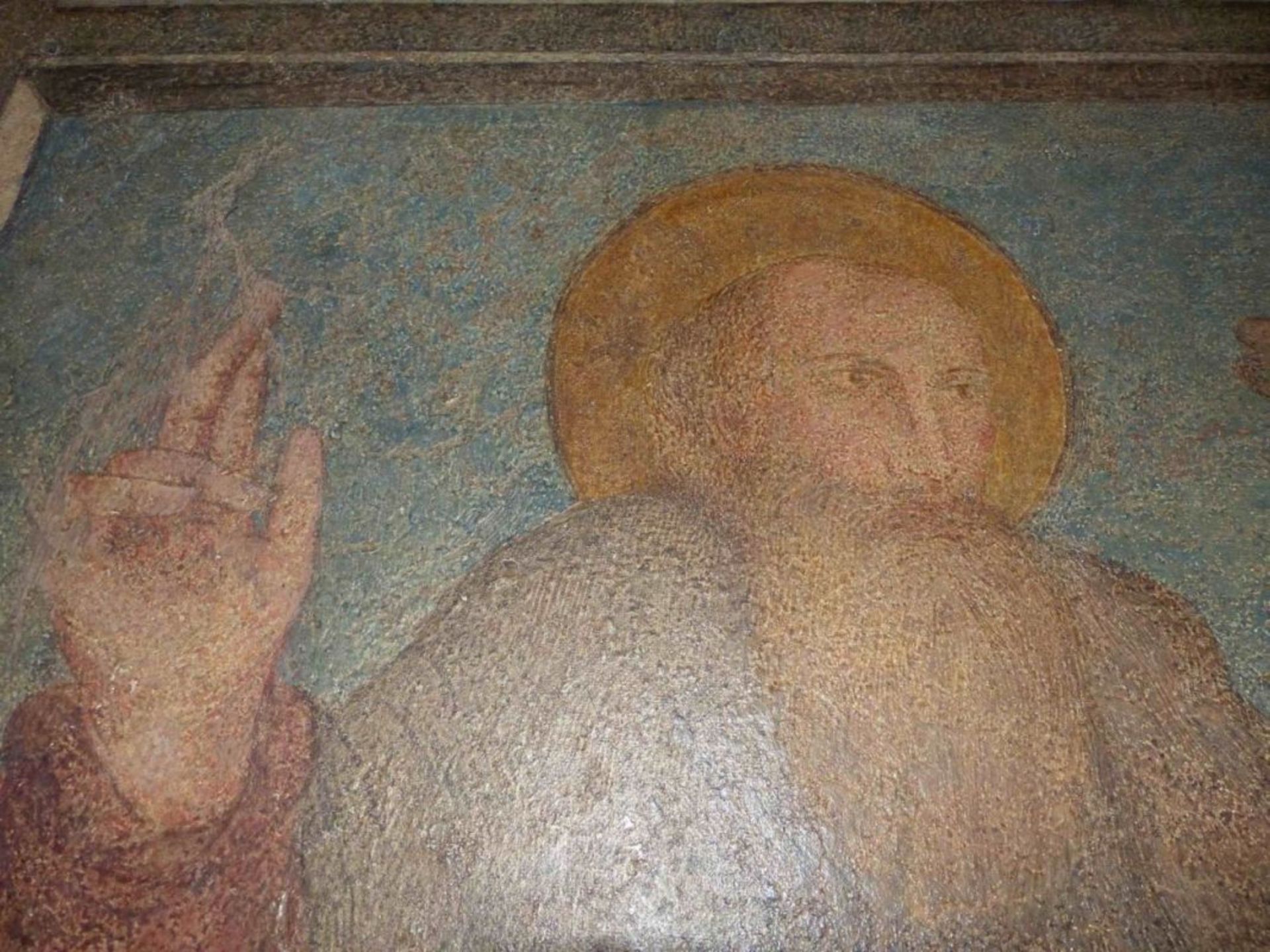 Die heiligen Antonius und Sebastian, Umbrien, 15./16. Jh. - Image 11 of 18