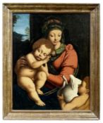 Lanino (Lanini), Bernardino (Attrib.): Maria mit dem Jesusknaben und dem jungen Johannes