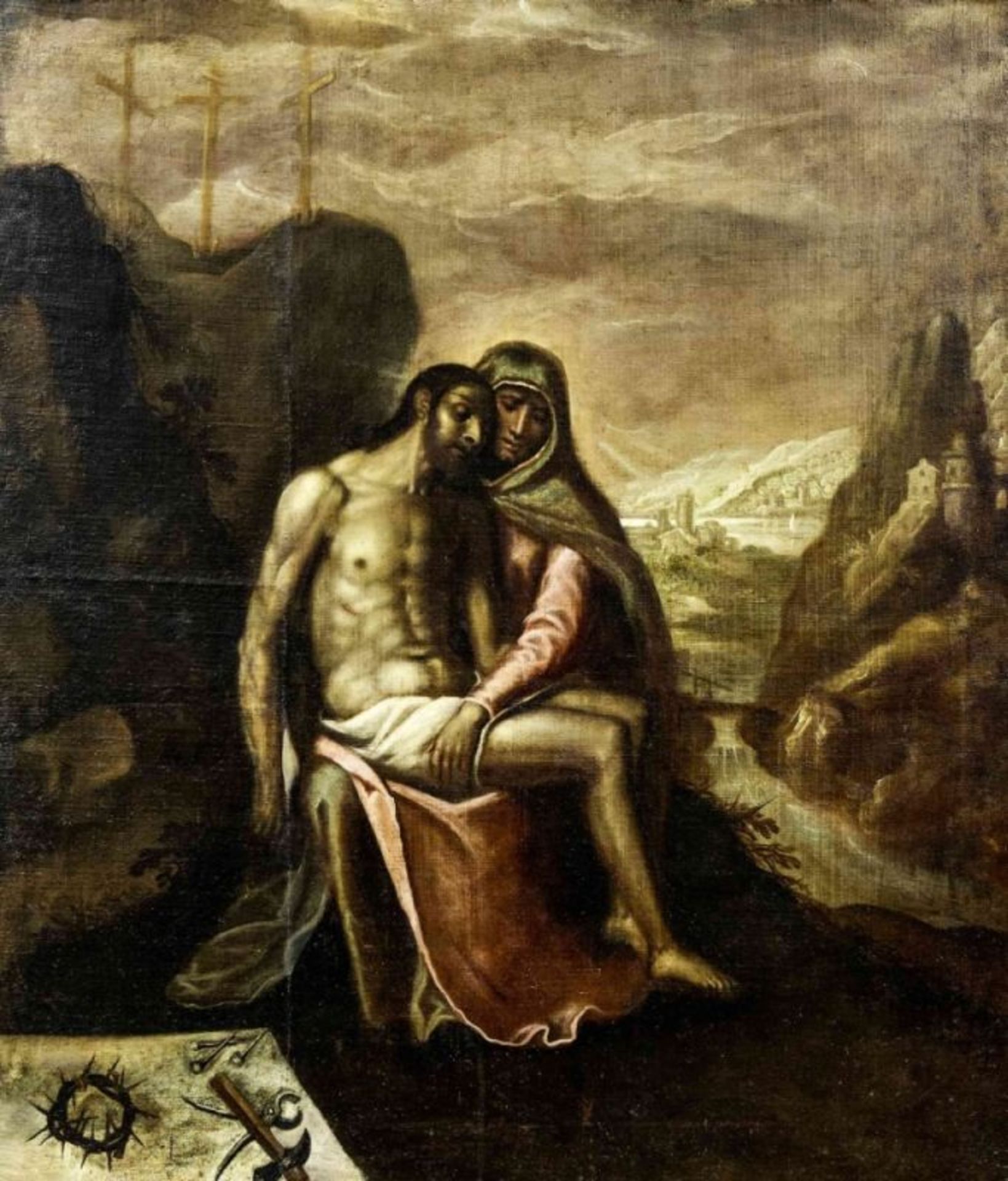 Brusasorzi, Domenico (Attrib.): Pietà - Bild 2 aus 2
