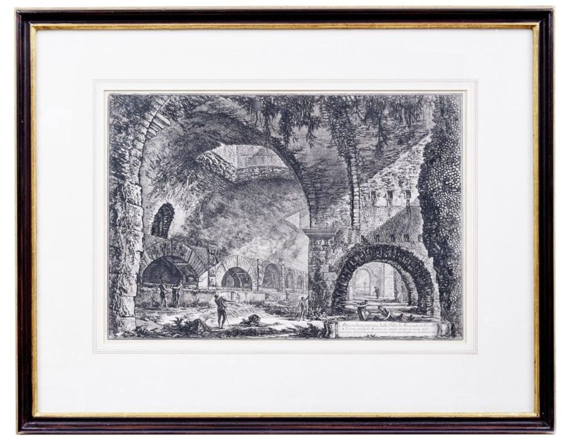 Piranesi, Giovanni-Battista, "Altra veduta interna della Villa di Mecenate in Tivoli"