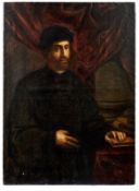 Bildnis eines Gelehrten, Norditalien, wohl Venedig, 1. H. 17. Jh.