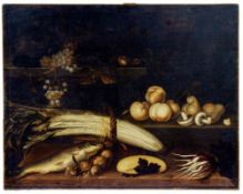 Küchenstillleben, Italienischer Meister des 17. Jahrhunderts